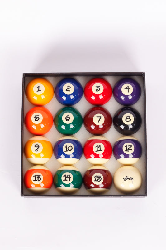 Stüssy FW20 Billiard Pool Ball Set (2020)