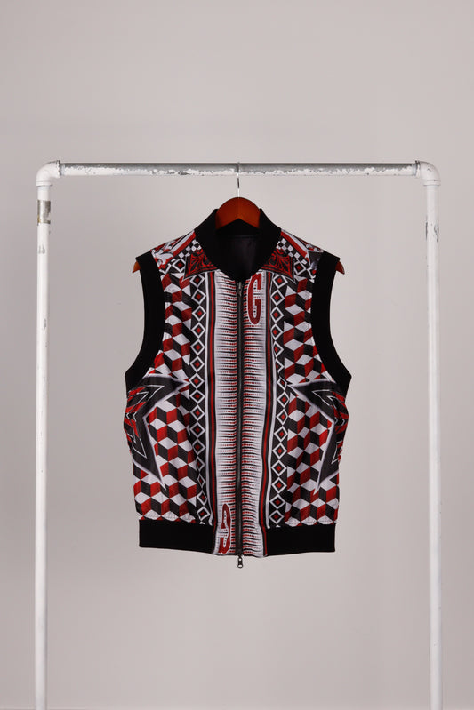 Jean Paul Gaultier x OVS FW16 'Reversible Tattoo Graphic' Shell Vest (2016)