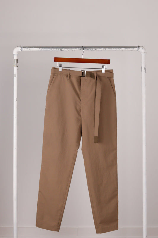 Sacai SS23 'Matte Taffeta' Pants Beige (2023)