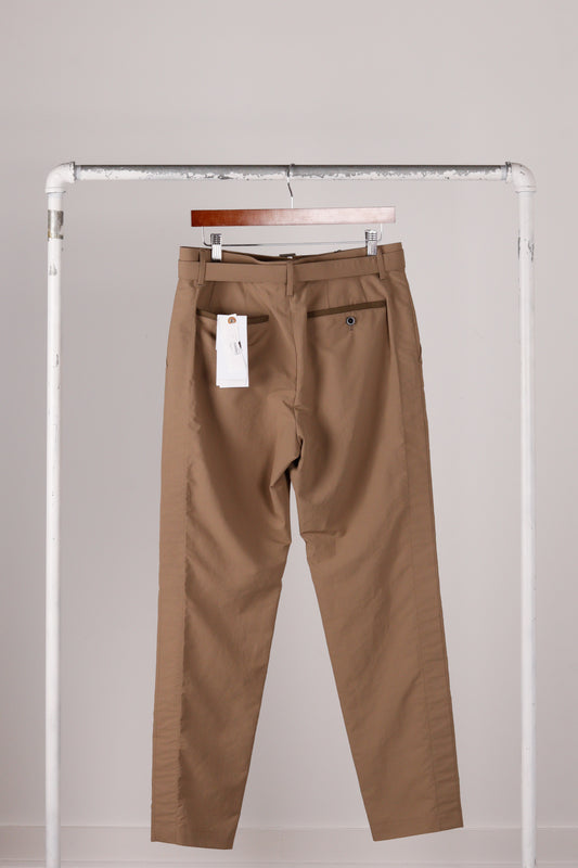 Sacai SS23 'Matte Taffeta' Pants Beige (2023)