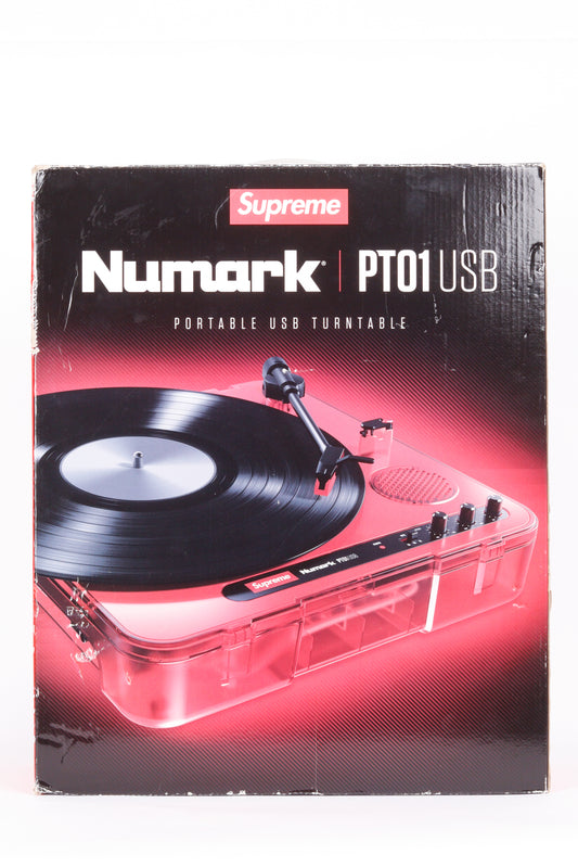 Supreme x Numark SS20 PT01 Portable Turntable US Plug Red (2020)