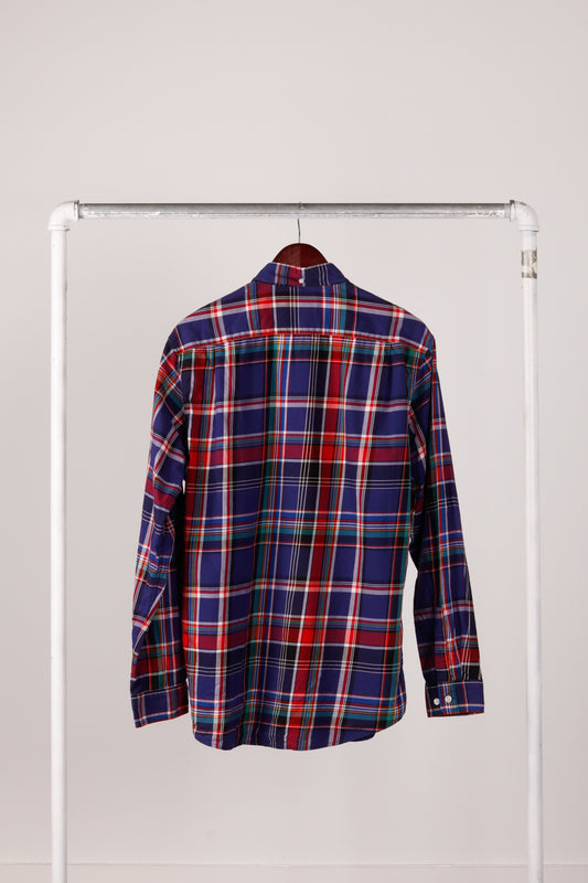 Supreme FW11 'Classic Plaid' Shirt Navy (2011)