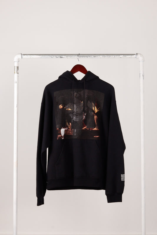 OFF-White x SHOWstudio FW13 'Religion' Hooded Sweatshirt Black (2013)