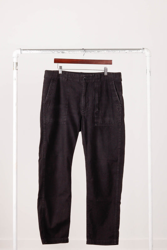 Engineered Garments FW22 'Fatigue Bull Denim' Pants Black (2022)