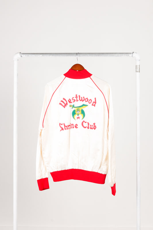 Vintage 80's California 'Westwood Shrine Club' Satin Jacket