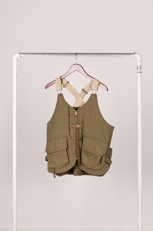 Snow Peak SS18 'Takibi Fire Resistant' Vest Olive (2018)