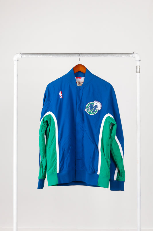 Mitchell & Ness '1996-97 Dallas Mavericks Away' Authentic Warm Up Jacket (2012)