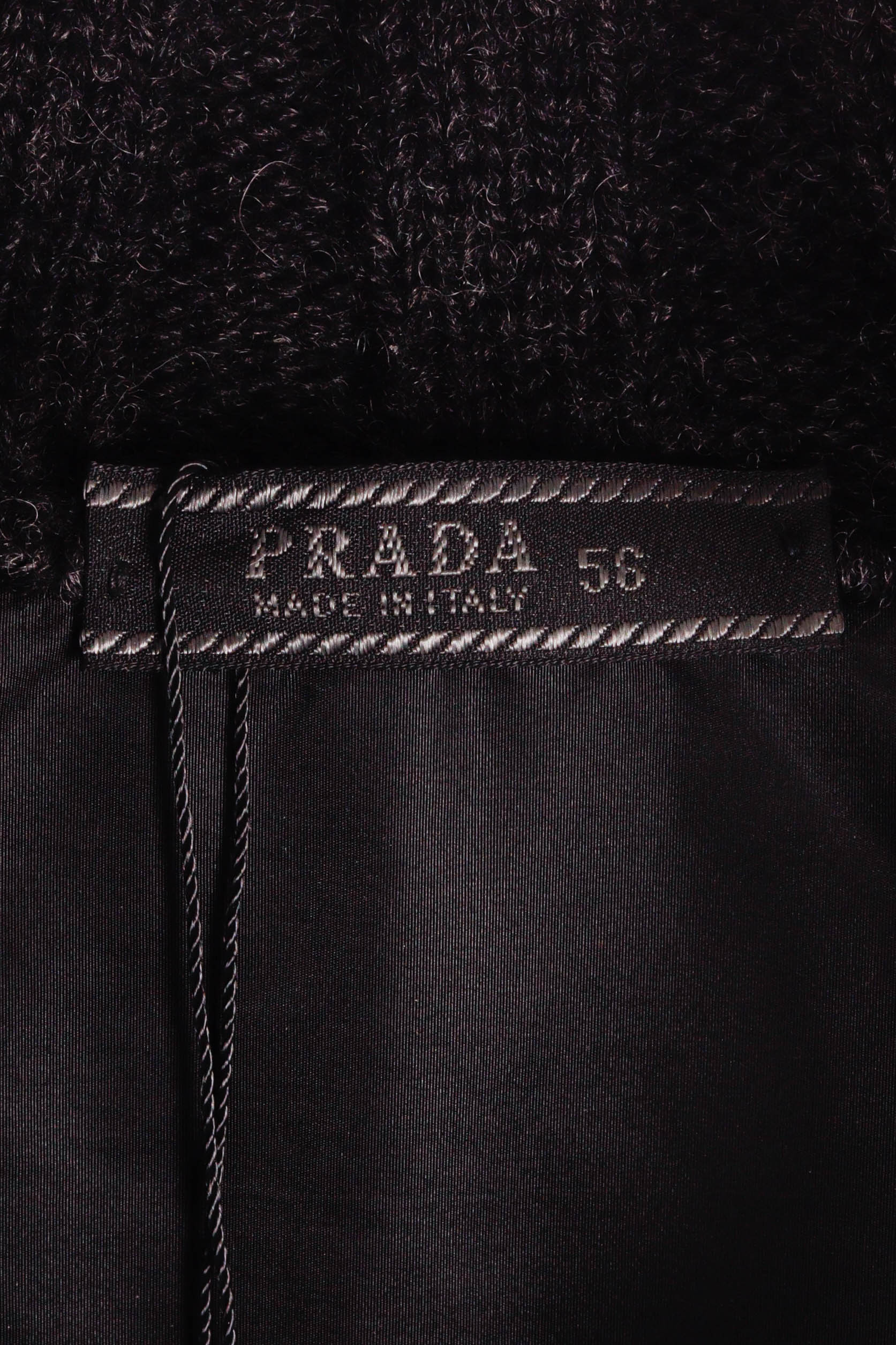 Prada AW98 'Wool Cableknit Zip-Up' Jacket (1998)