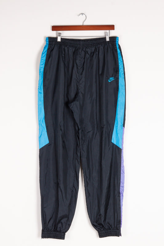 Vintage 90's Nike 'Multicolor Piping Panels' Nylon Track Pants