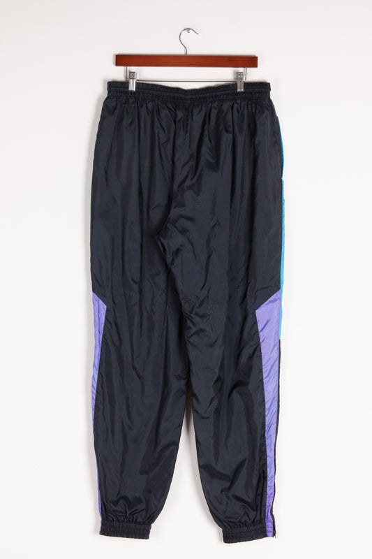 Vintage 90's Nike 'Multicolor Piping Panels' Nylon Track Pants