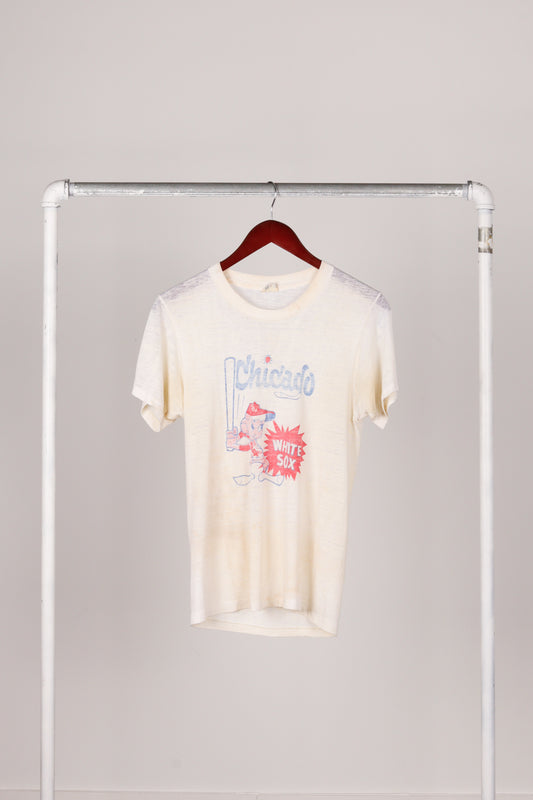 Vintage 70's Chicago White Sox 'Bat Boy Mascot' Tee