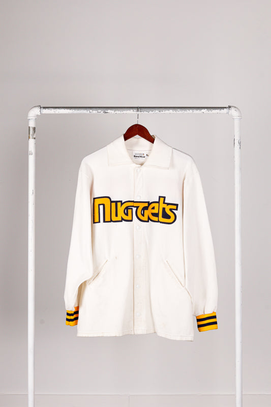 Vintage 1982 Sand Knit Denver Nuggets 'Warm Up' Jacket Home