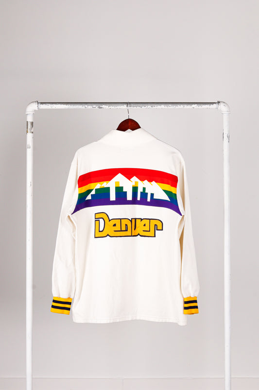 Vintage 1982 Sand Knit Denver Nuggets 'Warm Up' Jacket Home