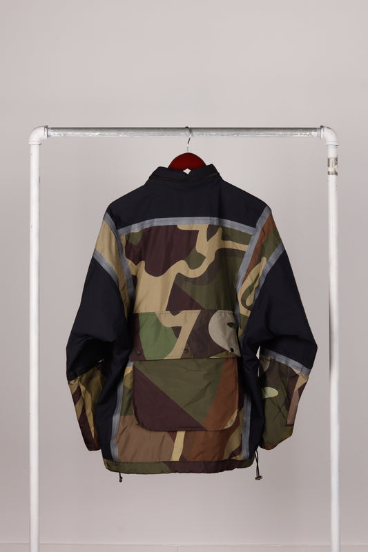 Sacai x KAWS FW21 'Camo Print Nylon Blouson' Jacket (2021)