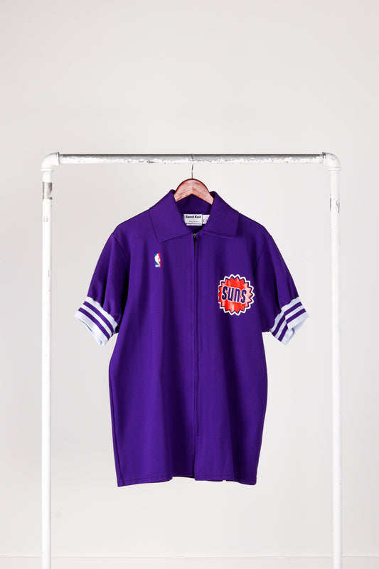 Vintage 1970 Sand Knit Phoenix Suns 'Warm Up' Shirt Away