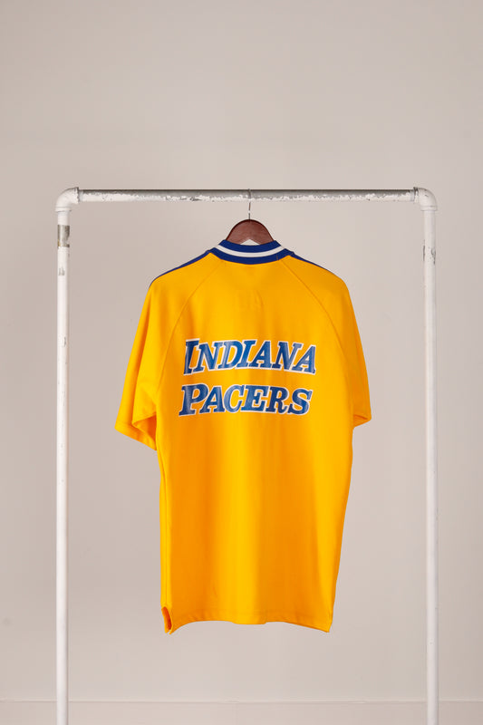 Vintage 1985-86 Russell Athletic 'Indiana Pacers Terence Stansbury' Away Warm Up Top