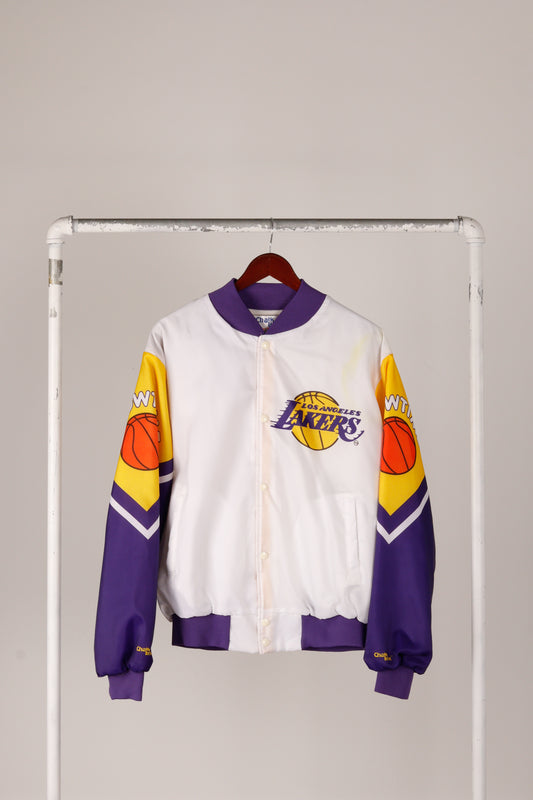Vintage 90's Chalk Line Los Angeles Lakers 'Power It's Showtime' Jacket