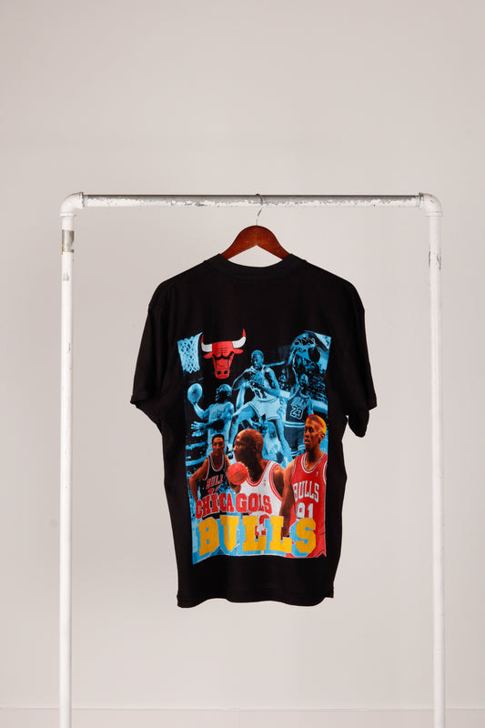 Vintage 1996 Chicago Bulls 'Champions 1996' Rap Tee