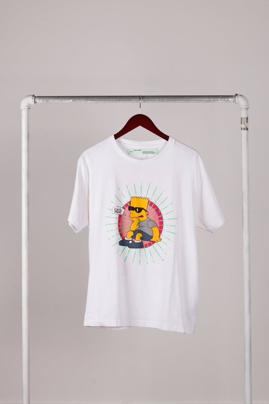 OFF-White x The Simpsons SS19 'Chill Man Bart' Tee (2019)