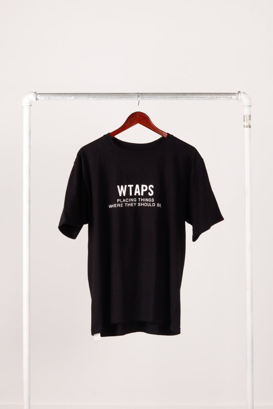 WTAPS SS13 'Placing Things' T-Shirt Black (2013)