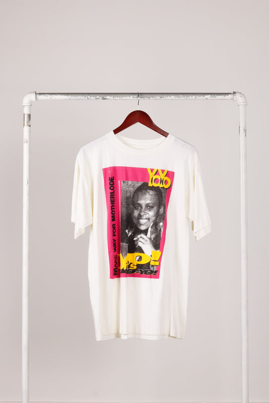 Vintage 1991 Yo-Yo 'Make Way For Motherlode Album' T-Shirt