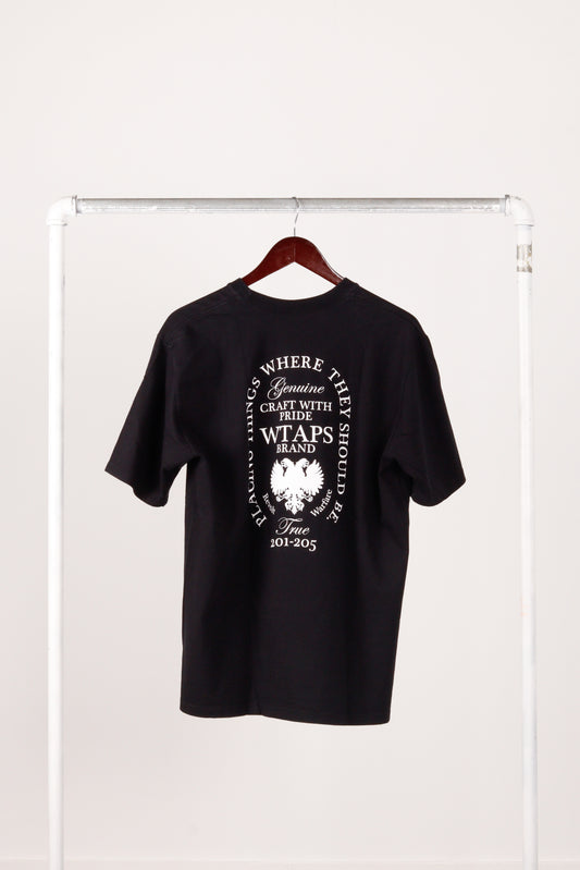 WTAPS SS13 'Heraldry' T-Shirt Black (2013)