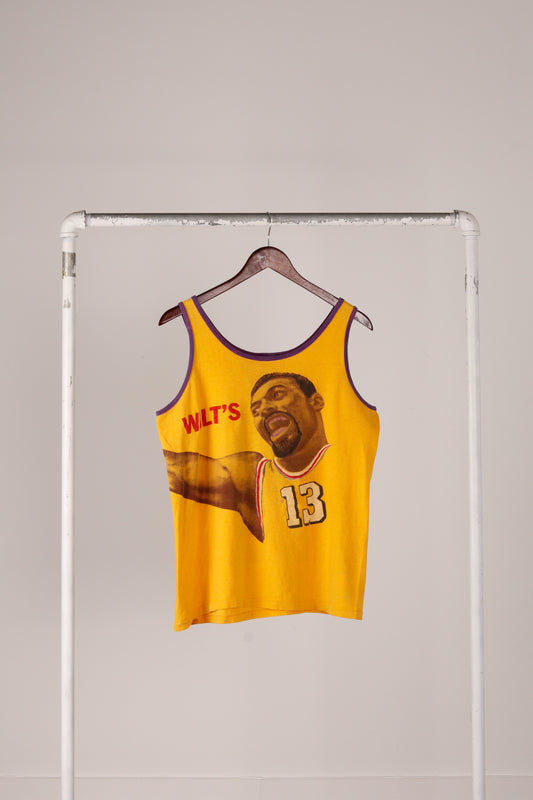 Vintage 1968 Los Angeles Lakers 'Wilt Chamberlin Slam Dunk' Tank Top