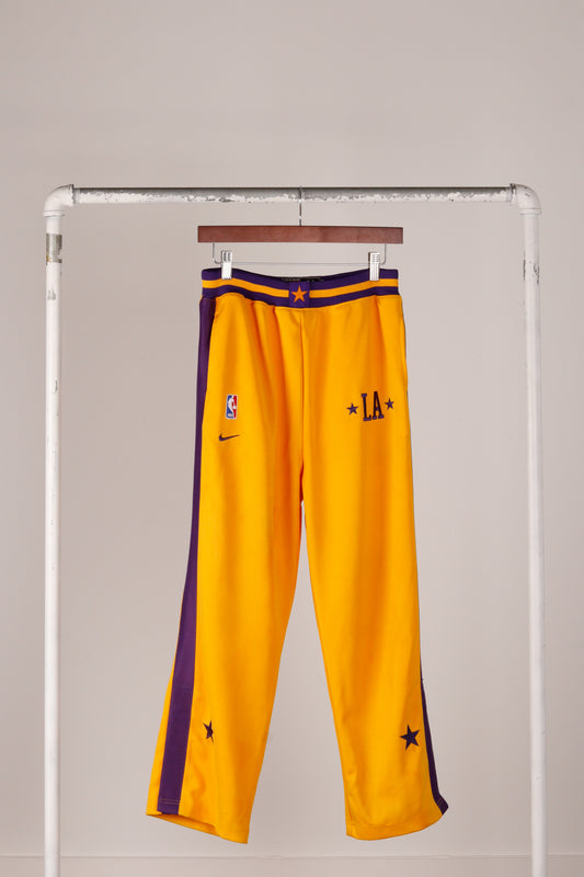 Vintage 2003 Nike Los Angeles Lakers 'Rewind Warm Up' Youth Pants