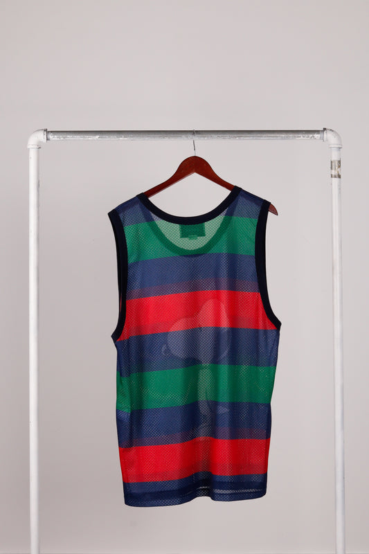 Gucci x Peanuts SS16 'Snoopy' Striped Basketball Tank (2016)