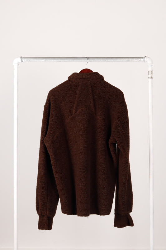 Rhude AW20 'Fleece' Shirt Jacket Brown (2020)