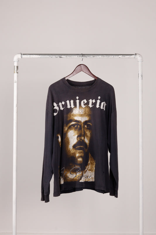 Vintage 1994 Brujeria 'El Patron Double Sided Graphic' L/S T-Shirt