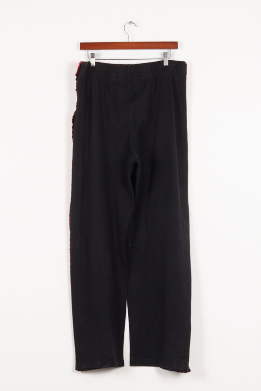 Vintage 90's Polo Sport 'Basketball Tear Away' Lounge Pants Black