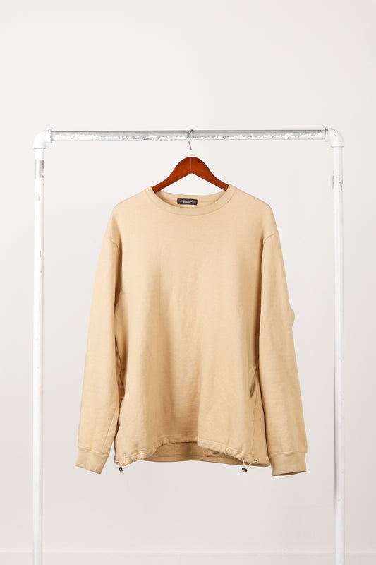 UNDERCOVER FW20 'Back Pocket' Crewneck Sweatshirt Beige (2020)