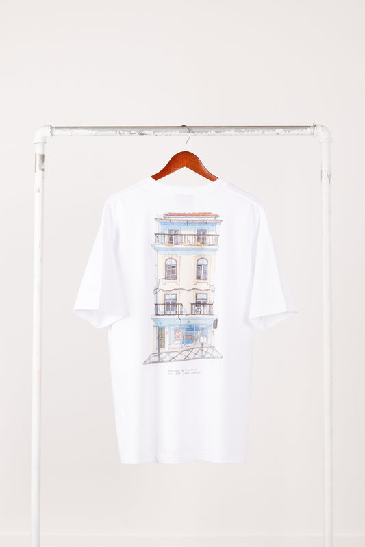 Latte Lisbon Chateau Latte T-Shirt White