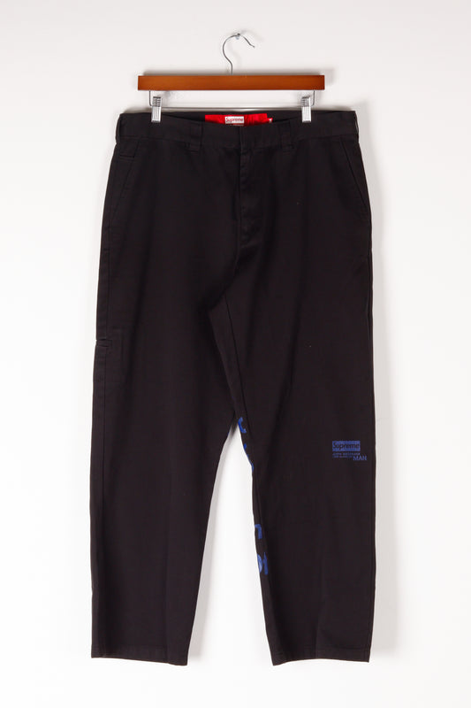 Supreme x Junya Watanabe Comme des Garçons FW21  'Printed Work Pant' Black (2021)