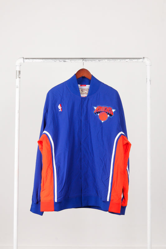 Mitchell & Ness '1992-93 New York Knicks Away' Authentic Warm Up Jacket (2012)