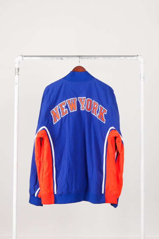 Mitchell & Ness '1992-93 New York Knicks Away' Authentic Warm Up Jacket (2012)