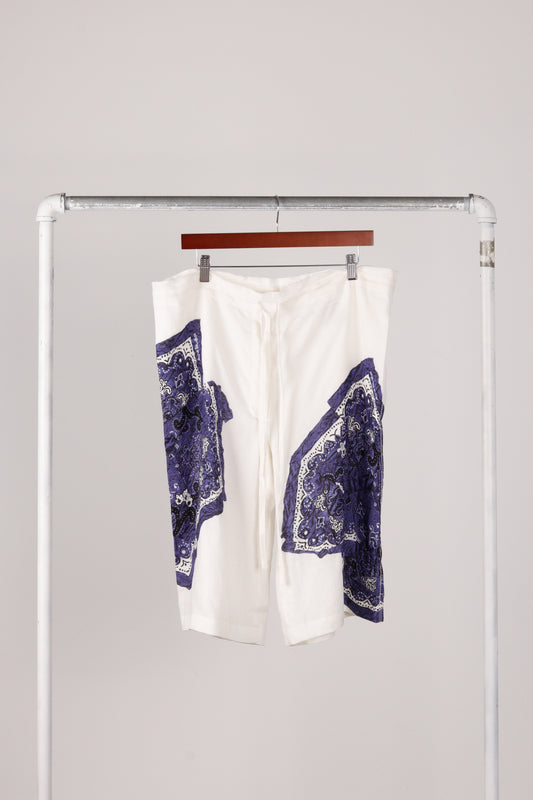 Acne Studios SS23 'Vettori Paisley Print' Linen Shorts (2023)