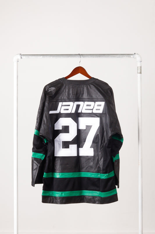 Bauer x Just Don FW11 '1927 Captain Designer' Leather Hockey Jersey Black (2011)