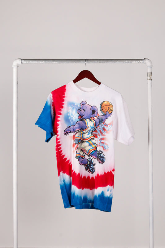 Vintage 1996 Grateful Dead 'I'll Get Up and Fly Away/Wharf Rat' Tie Dye T-Shirt