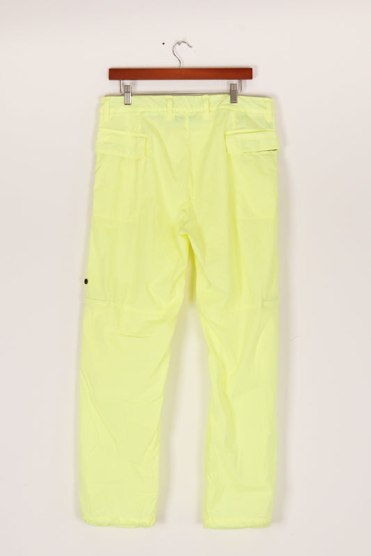 Stone Island SS22 'Paneled Cargo' Pants Neon (2022)