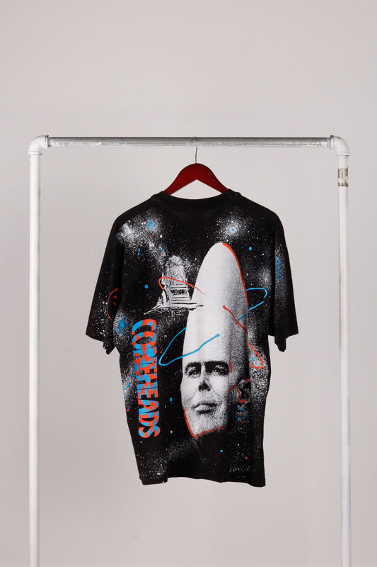 Vintage 1994 The Coneheads 'All-Over Print' Tee