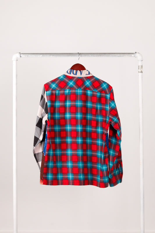 Supreme SS18 'Martin Luther King' Zip-Up Flannel Shirt (2018)