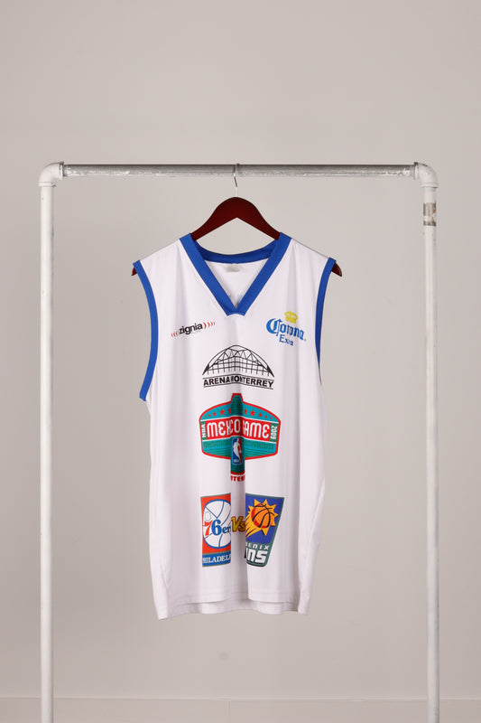 Vintage 2009 NBA 'Mexico Game Sponsorship' Jersey