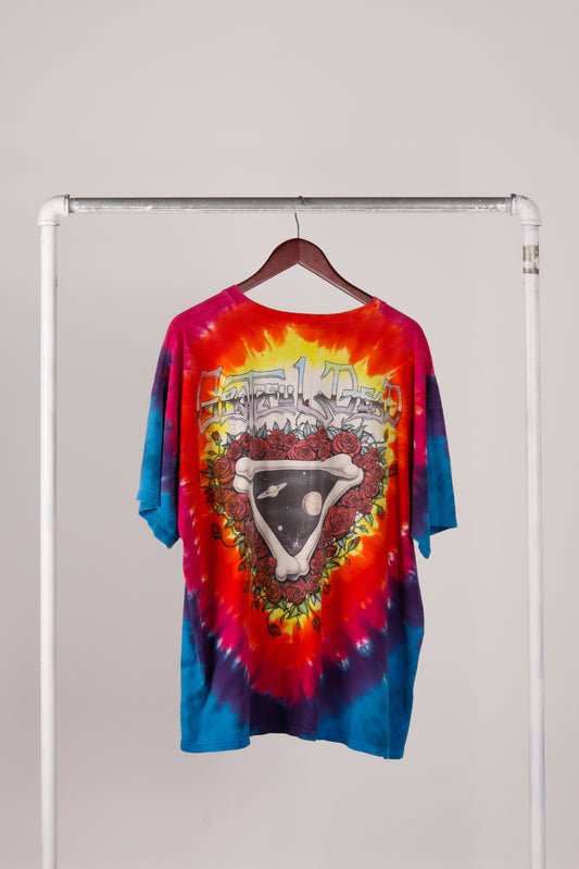 Vintage 2001 Grateful Dead 'Space Your Face' Tie Dye T-Shirt