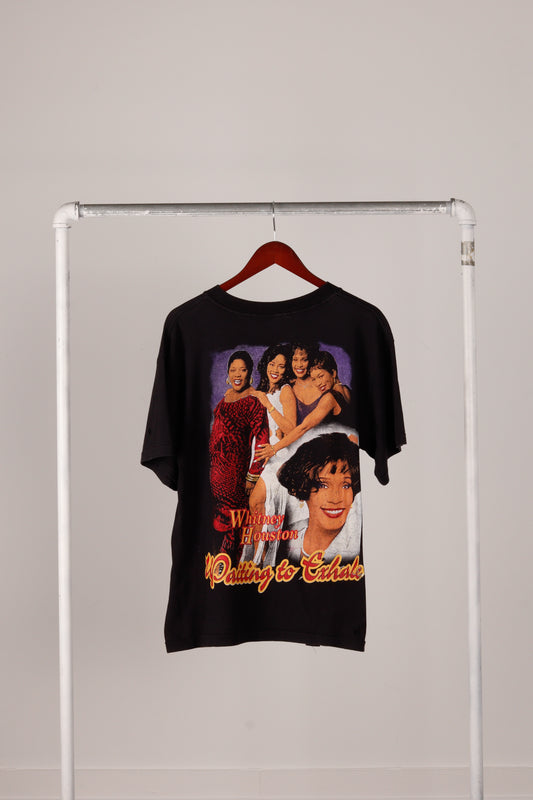 Vintage 1995 Whitney Houston 'Waiting To Exhale' Rap T-Shirt