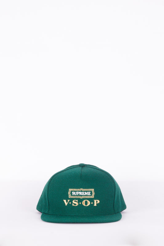 Supreme FW10 'V.S.O.P' 5-Panel Snapback Hat Green (2010)