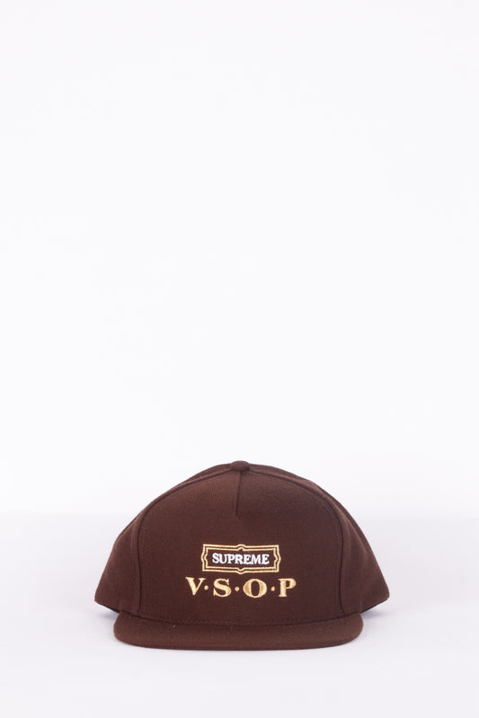 Supreme FW10 'V.S.O.P' 5-Panel Snapback Hat Brown (2010)