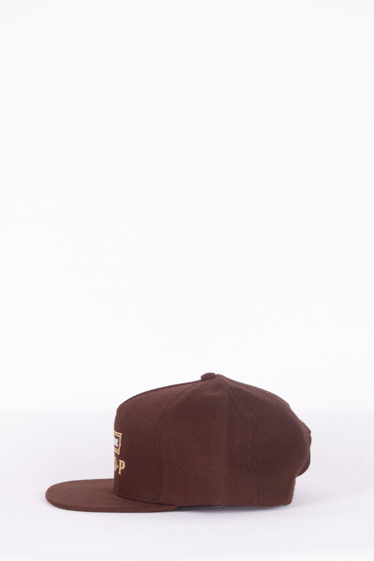 Supreme FW10 'V.S.O.P' 5-Panel Snapback Hat Brown (2010)