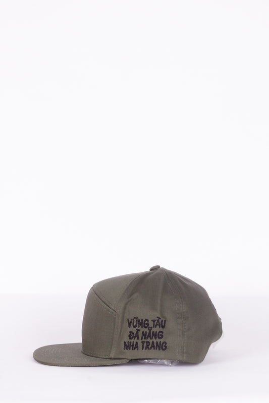 Supreme SS11 ' You Can Surf Later' Military Snapback Cap Olive (2011)